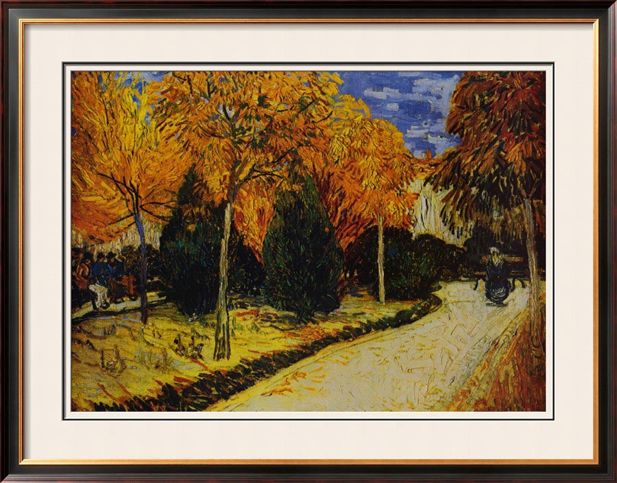 Autumn Garden By Vincent Van Gogh